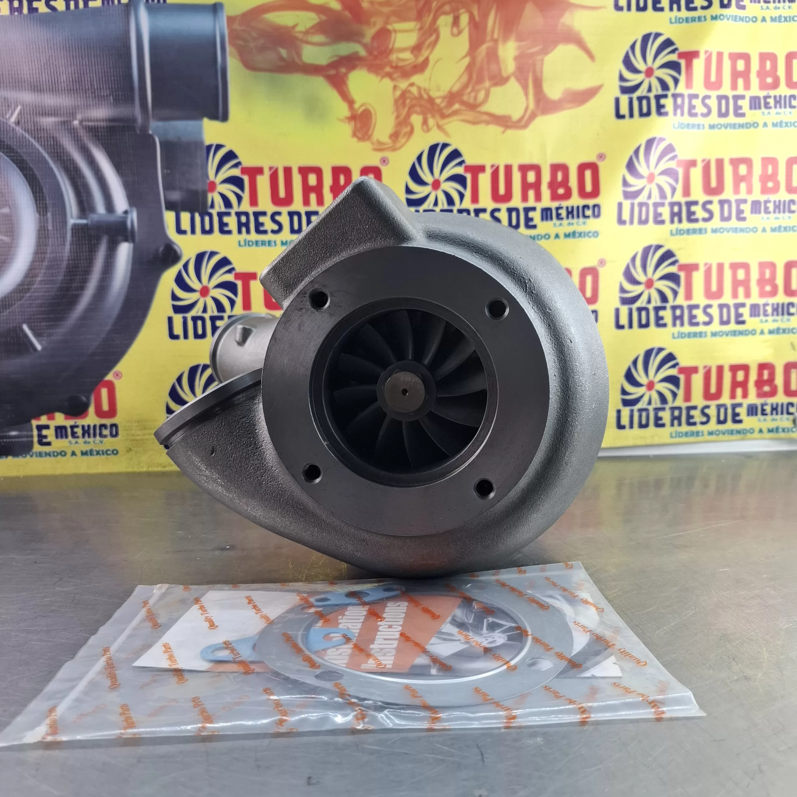 Turbo para Caterpillar Industrial C13 Truck/ GTA4702B/ TLM G395 - Imagen 5