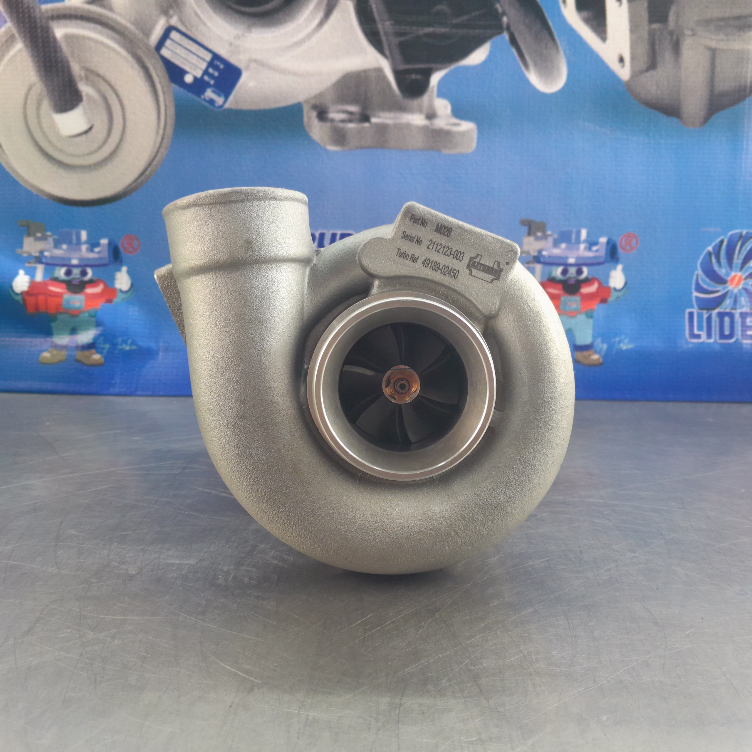 Turbo para Isuzu Marine - Hitachi, Mitsubishi Marooka/ TD04HL/ TLM M028 - Imagen 4