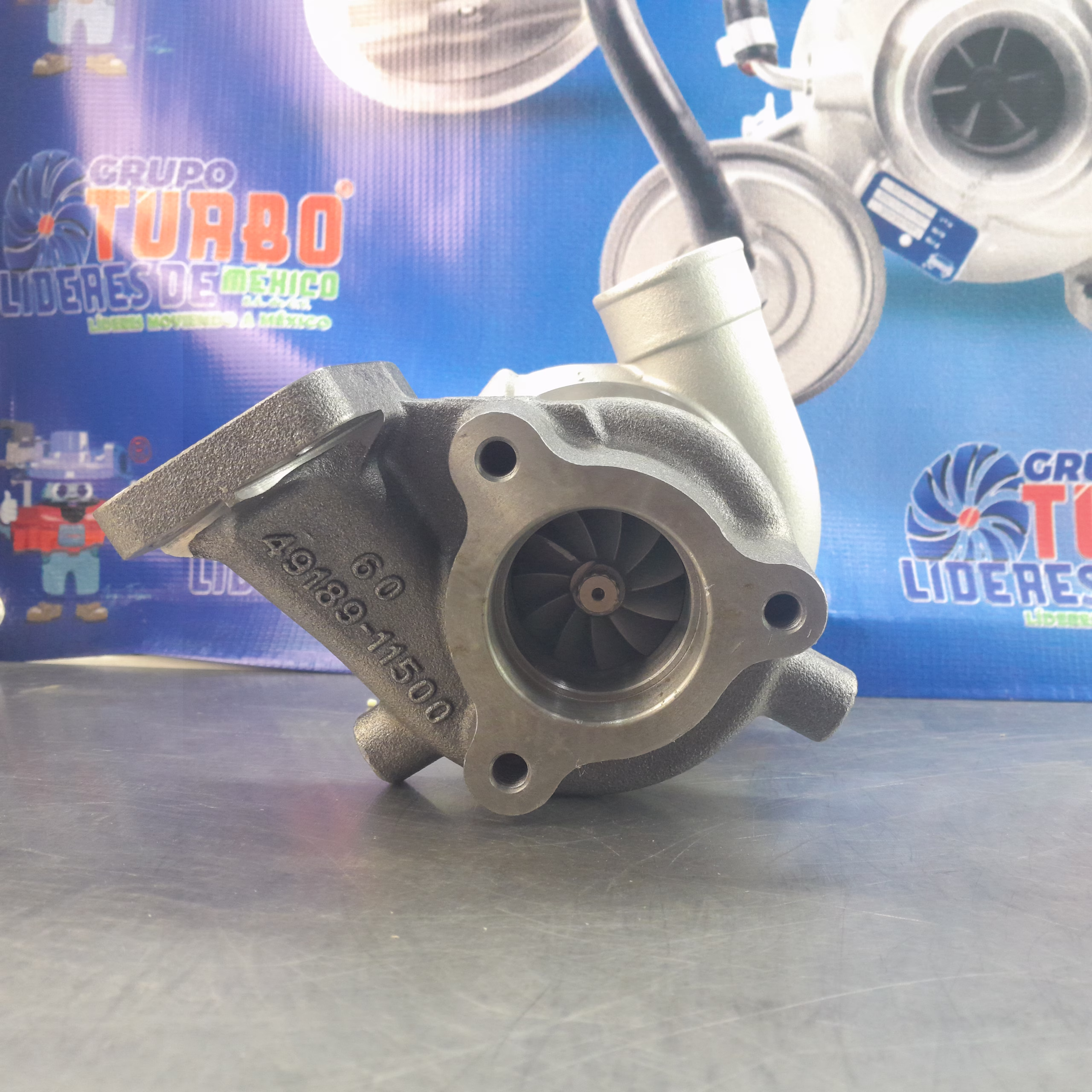 Turbo para Mitsubishi, CAT Construction S4S/ TD04HL4/ TLM M136 - Imagen 3