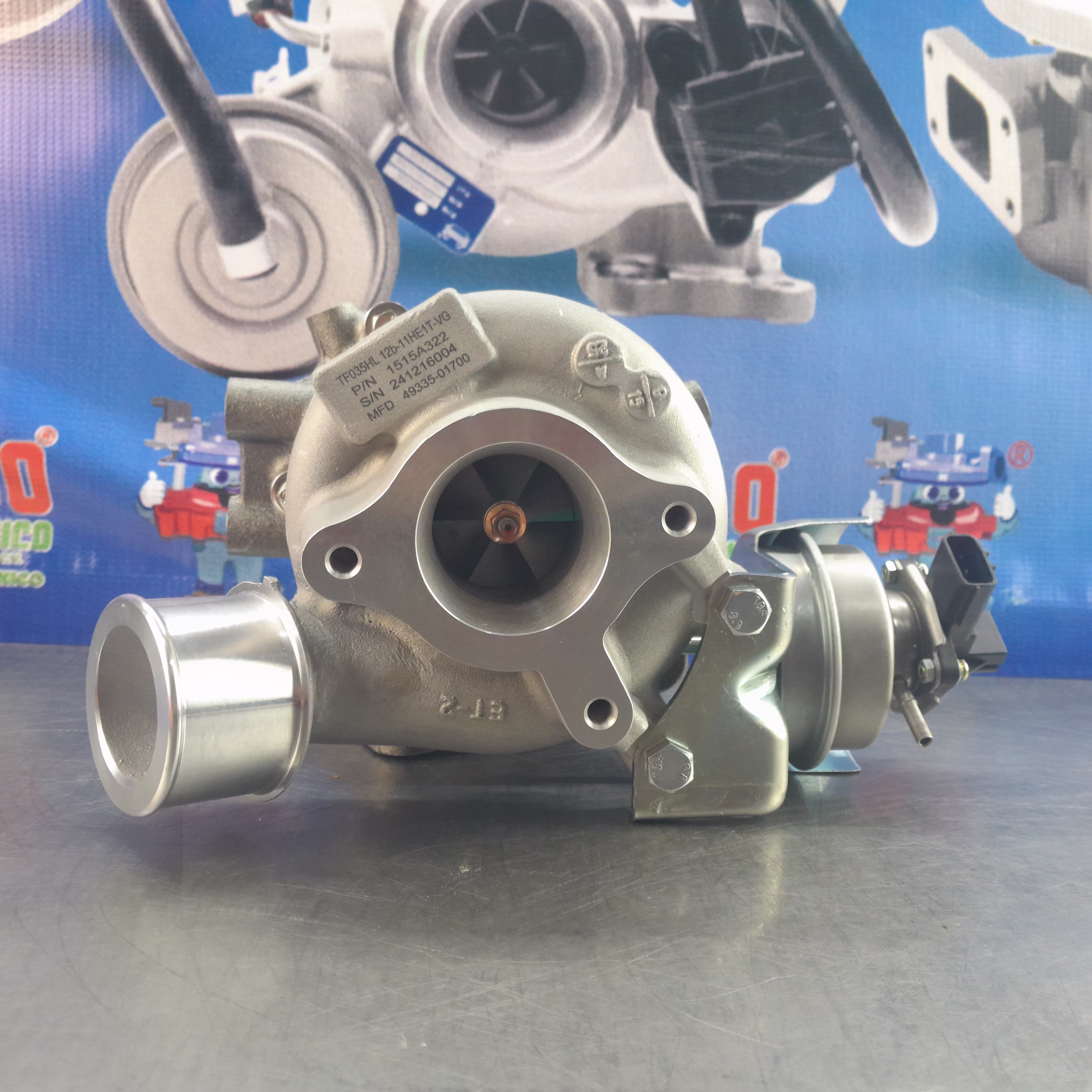 Turbo para Mitsubishi Triton L200/ TF03HL/ TLM M176 - Imagen 5
