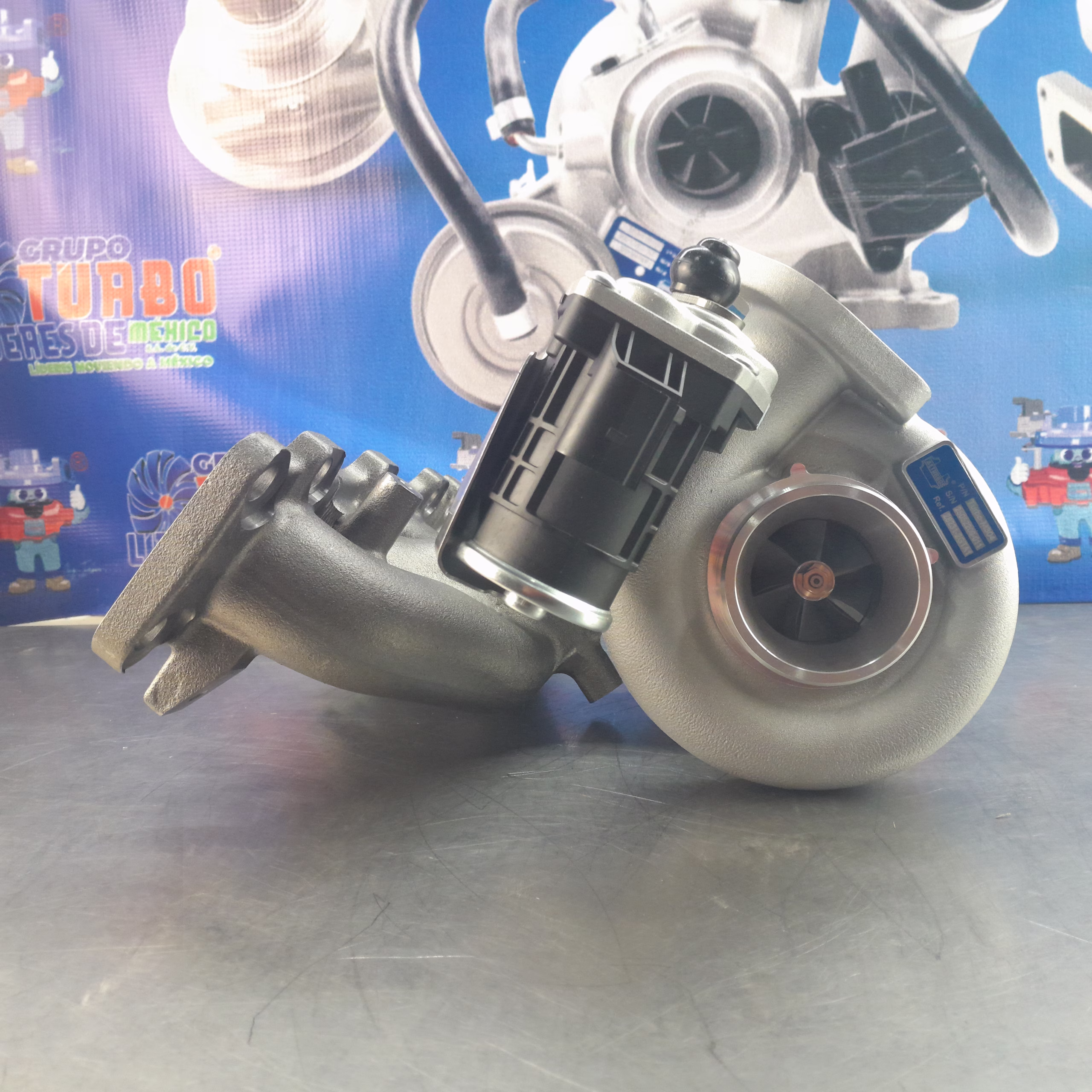 Turbo para Hyundai Santa Fe Sonata, KIA Soranto/ TD04L6/ TLM M304 - Imagen 4