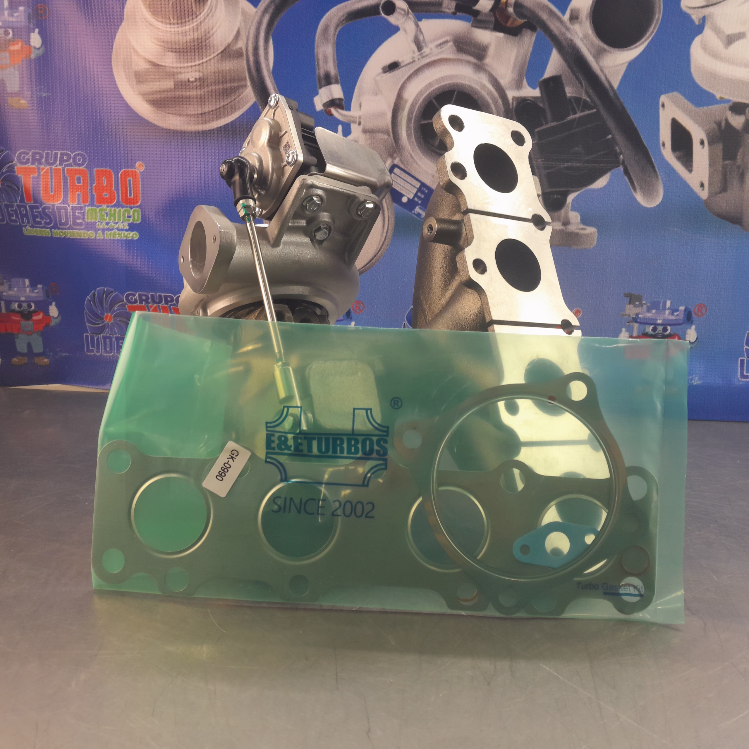 Turbo para Hyundai Santa Fe Sonata, KIA Soranto/ TD04L6/ TLM M304 - Imagen 2
