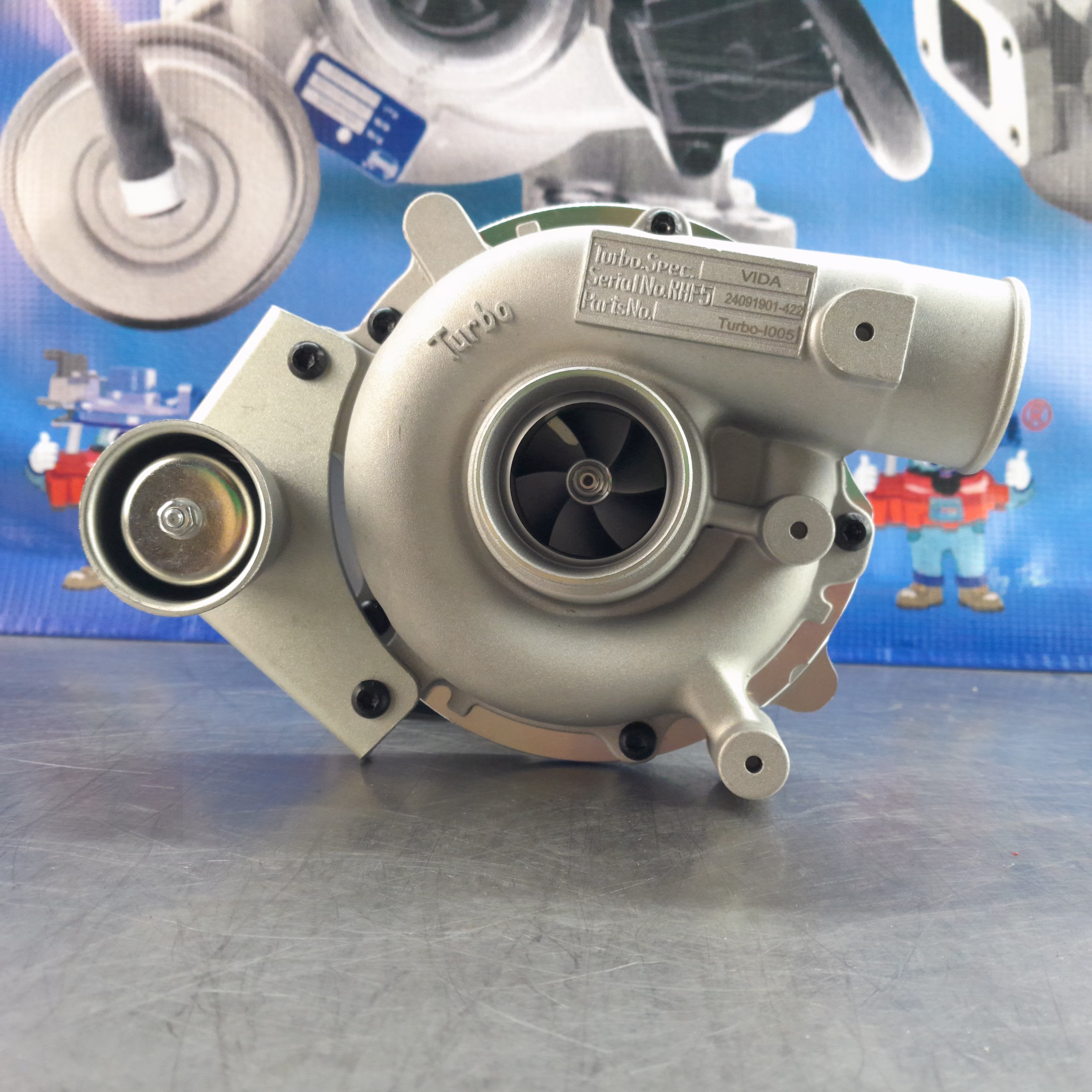 Turbo para 2004 Isuzu D.MAX 2.5/ RHF4H/ TLM I005 - Imagen 4
