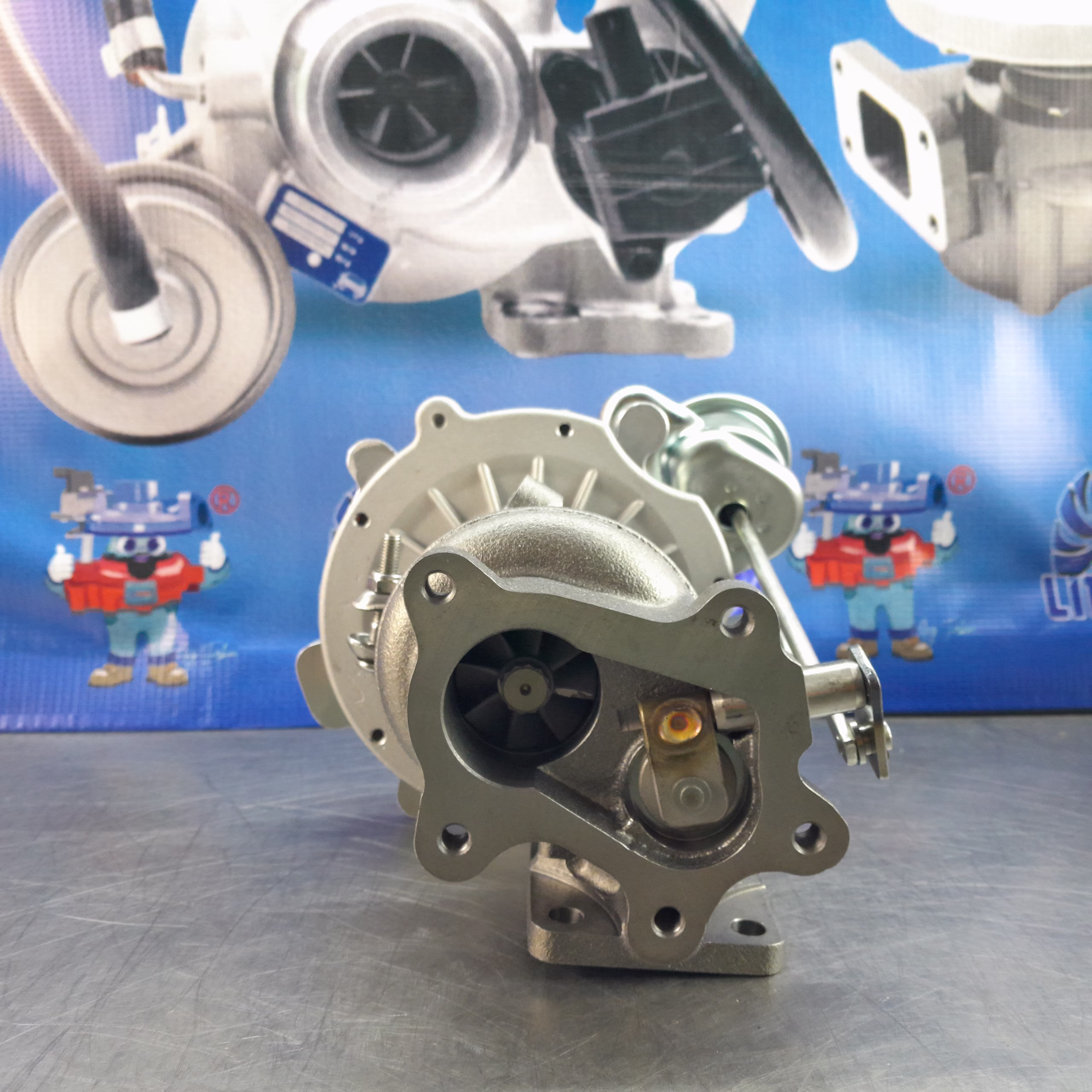 Turbo para Isuzu Excavator ELF 4WD Rodeo/ RHF4H/ TLM I052 - Imagen 3