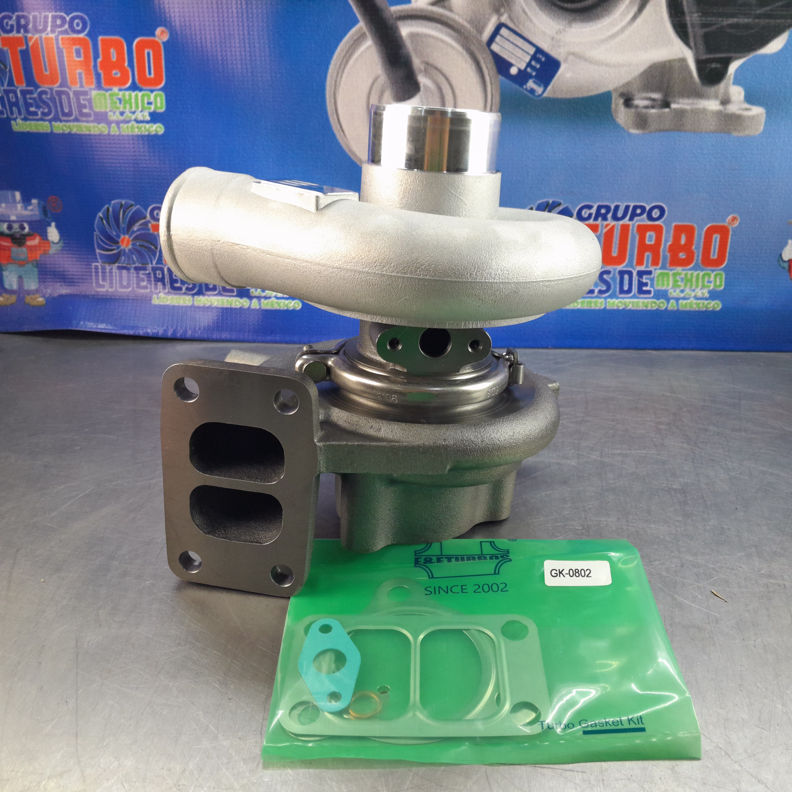 Turbo para Caterpillar 3066T Excavator 320/ TD06H/ TLM M023 - Imagen 2